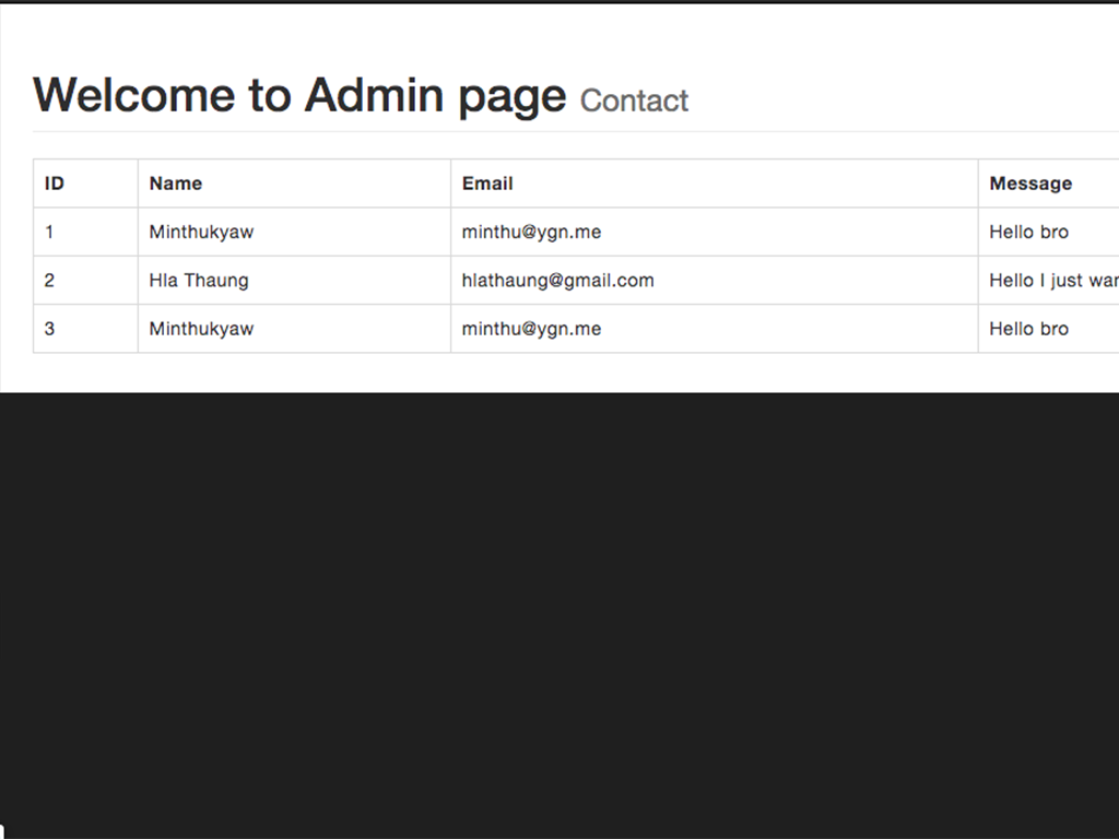 web development with php and mysql (CMS).