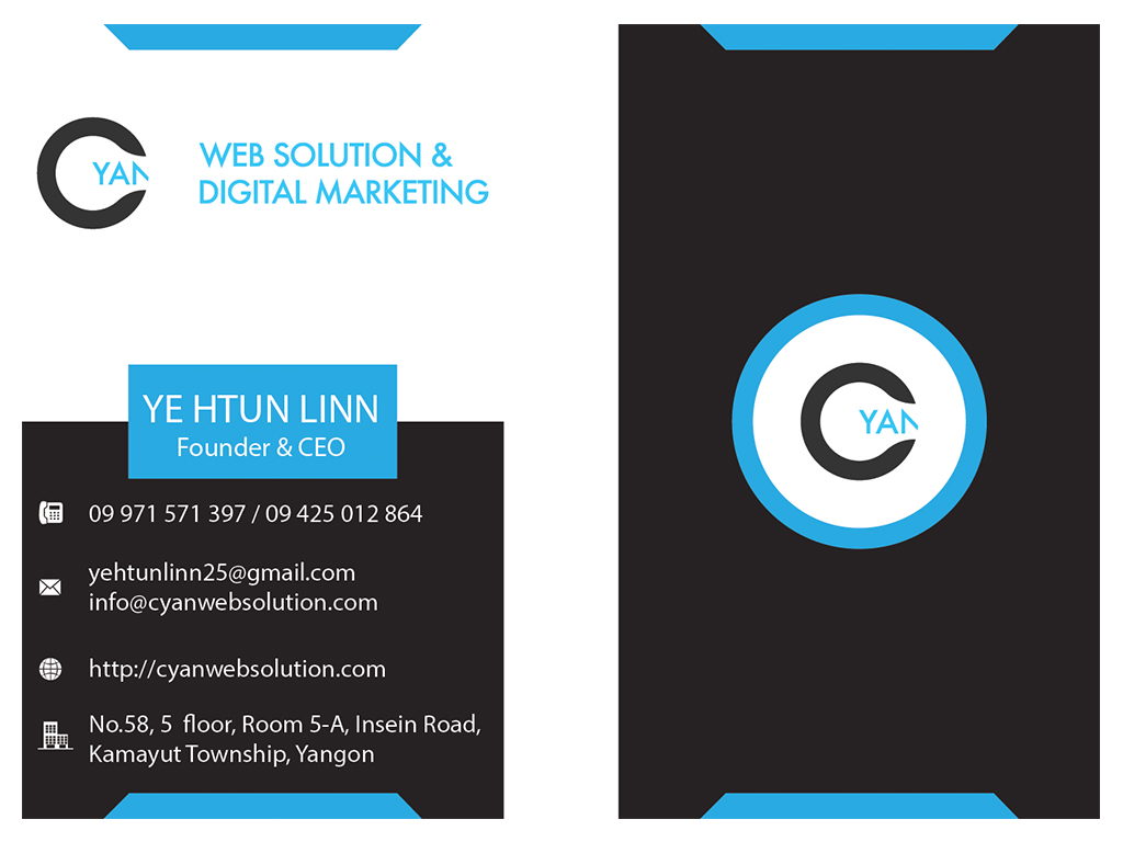 Creating attractive Business Cards