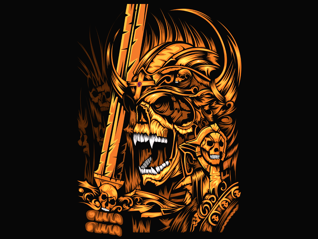 T-Shirt design illustration