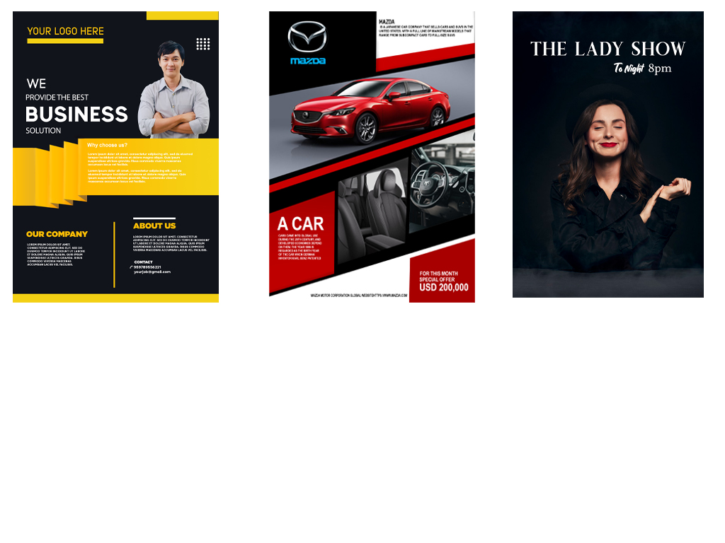 Social media design, flyer , logo designer