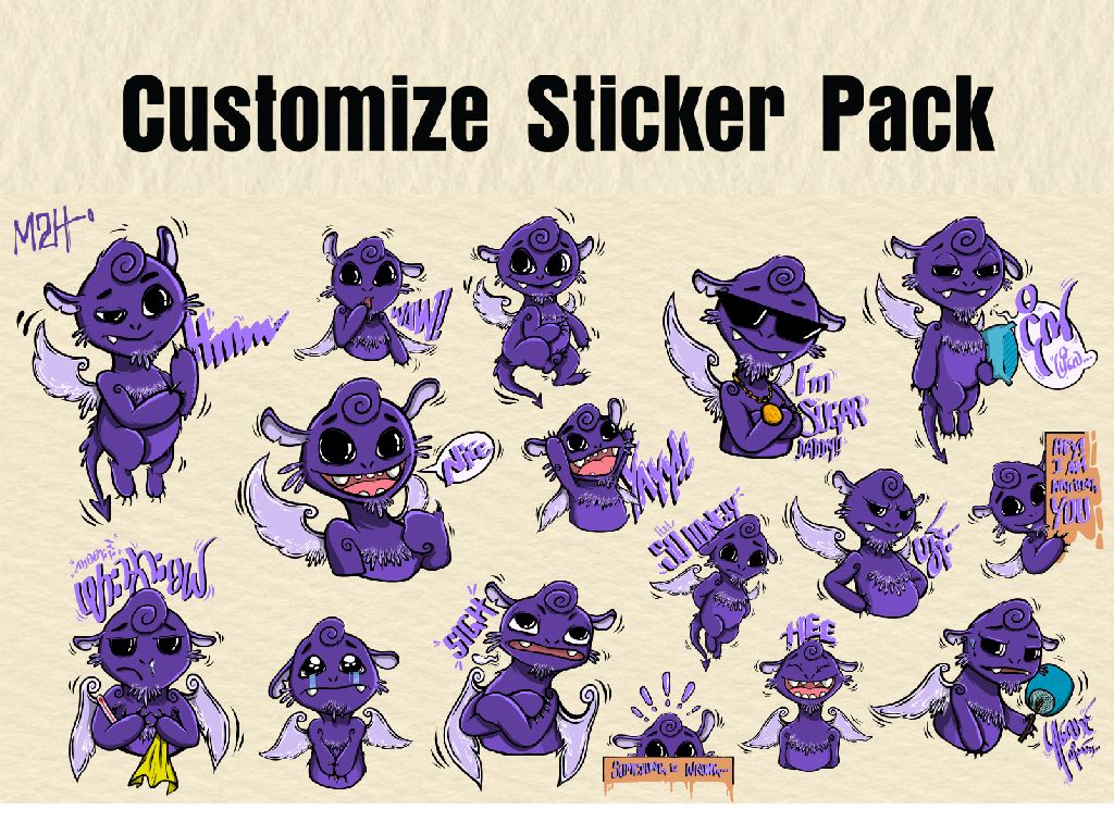 Icon and Sticker Pack