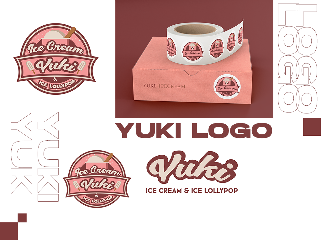 Yuki - Illustrated Logo